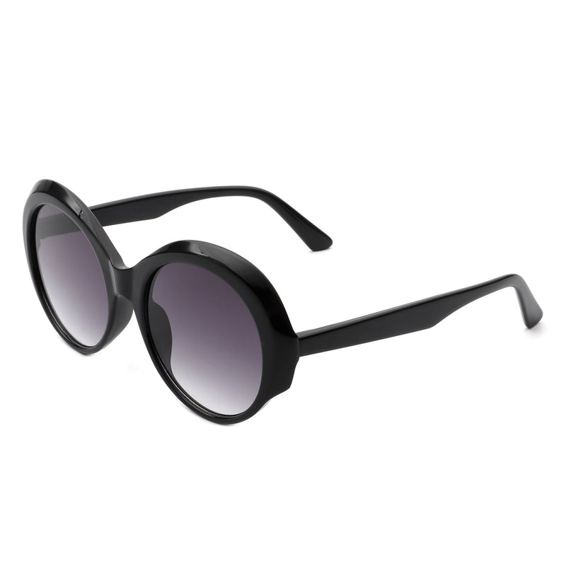 Cielarna Women Round Oversize Circle Chunky Fashion Sunglasses-2