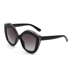 ANGOLA | Women Oversized Round Cat Eye Fashion Sunglasses-0