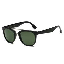 BENTON | Classic Round Brow-Bar Fashion Sunglasses-0