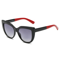 HELSINKI | Women Round Cat Eye Oversized Fashion Sunglasses-0