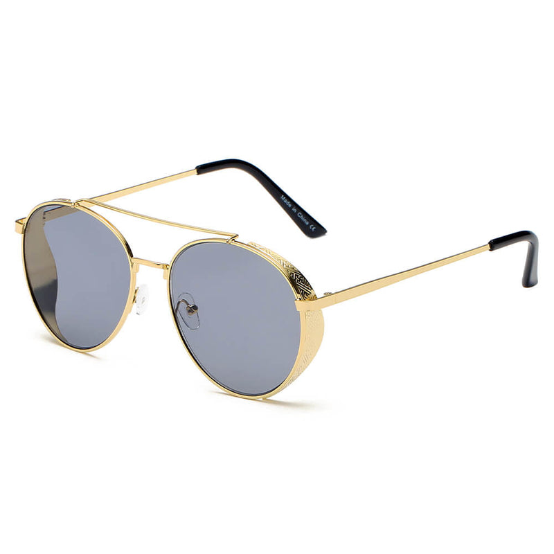 LAREDO | Modern Aviator Brow Bar Aviator Fashion Sunglasses-0