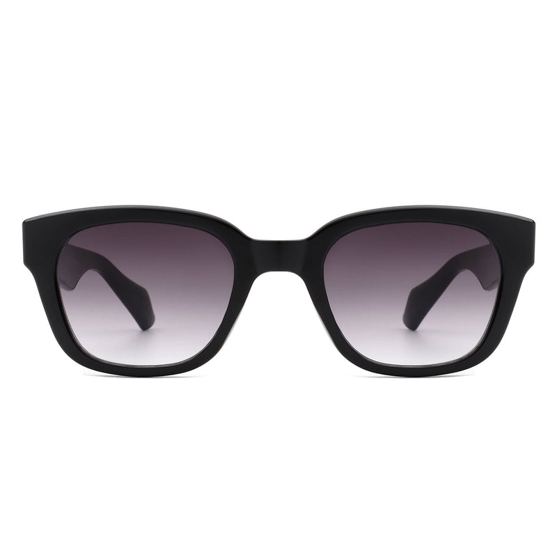 Embracia - Classic Horn Rimmed Retro Square Women Fashion Sunglasses-4
