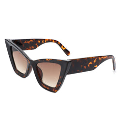 Stardaze - Square Retro Fashion High Pointed Cat Eye Sunglasses-2