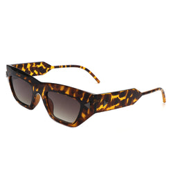 Oceanlux - Women Fashion Square Chunky Retro Chic Cat Eye Sunglasses-8