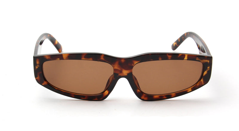 Odessa | Retro Thick Rectangle Unisex Fashion Sunglasses-3