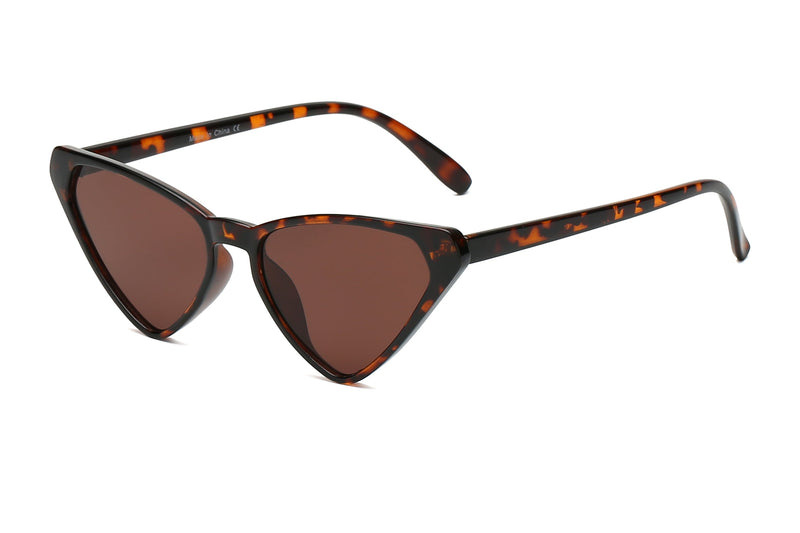 Samara | Women High Pointed Retro Cat Eye Sunglasses-0