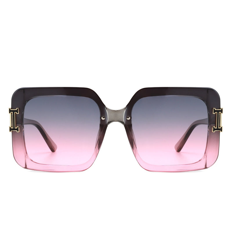 Mystique - Square Fashion Flat Top Chic Women Sunglasses-4