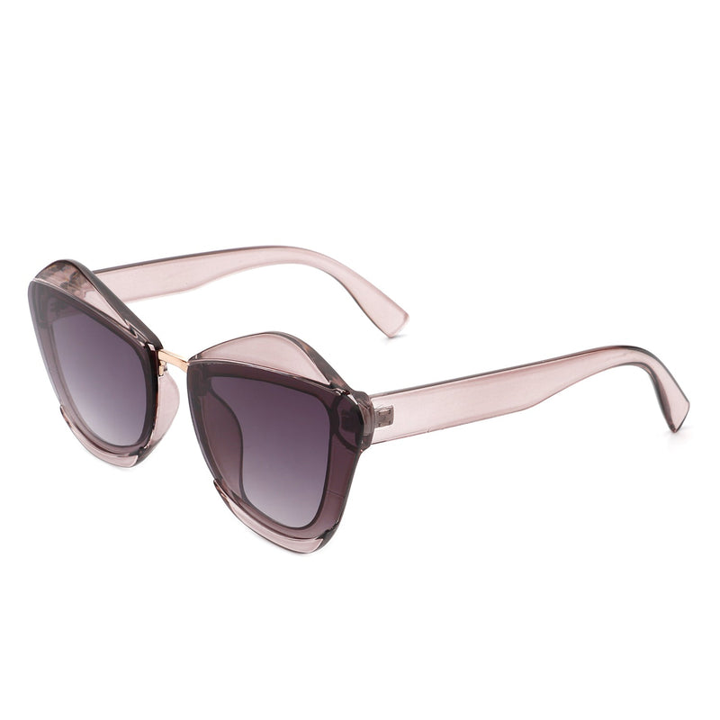 Infernia - Women Square Fashion Irregular Cat Eye Sunglasses-0