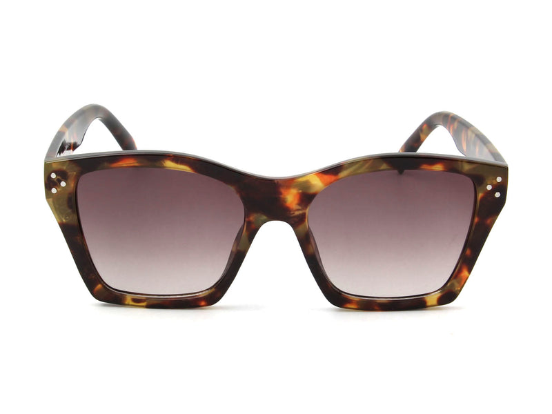 Demopolis | Women Square Retro Cat Eye Fashion Sunglasses-1