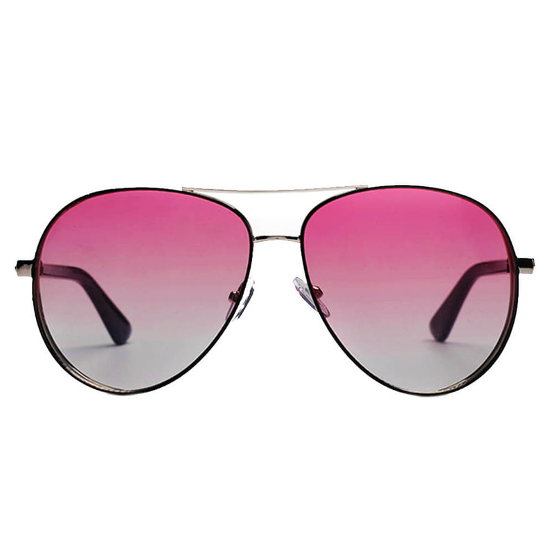 KEARNY | Classic Flat Top Brow Bar Aviator Fashion Sunglasses-5