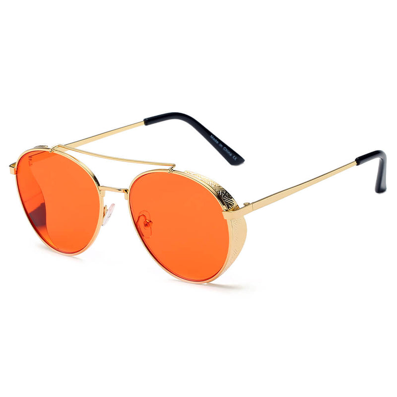 LAREDO | Modern Aviator Brow Bar Aviator Fashion Sunglasses-4
