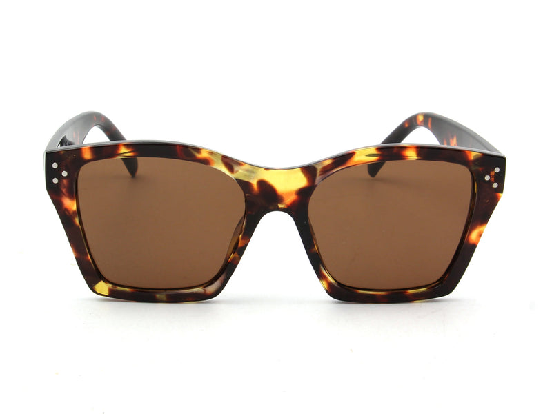 Demopolis | Women Square Retro Cat Eye Fashion Sunglasses-2
