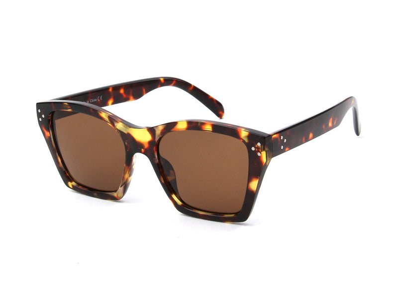Demopolis | Women Square Retro Cat Eye Fashion Sunglasses-3