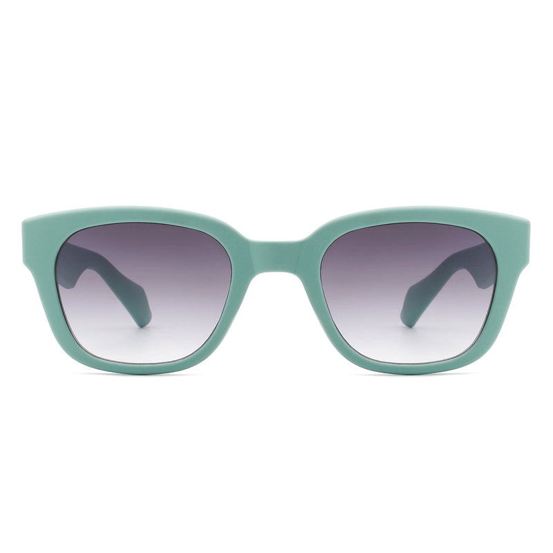 Embracia - Classic Horn Rimmed Retro Square Women Fashion Sunglasses-10