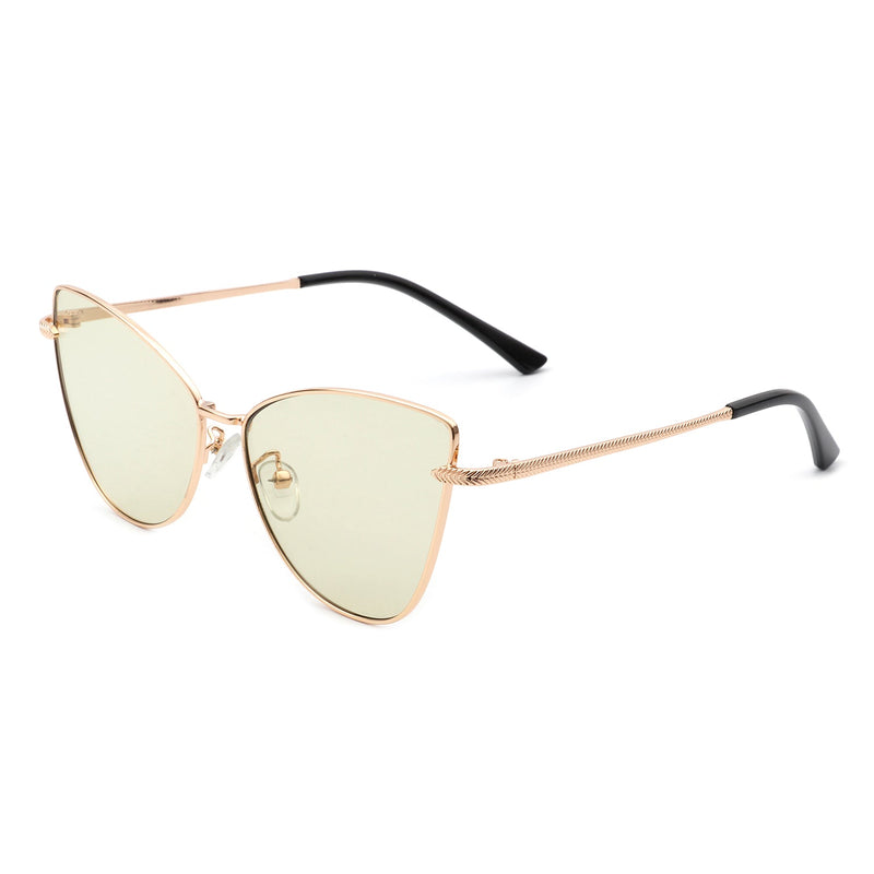 Aurorion - Women Oversize Large Retro Cat Eye Fashion Sunglasses-9