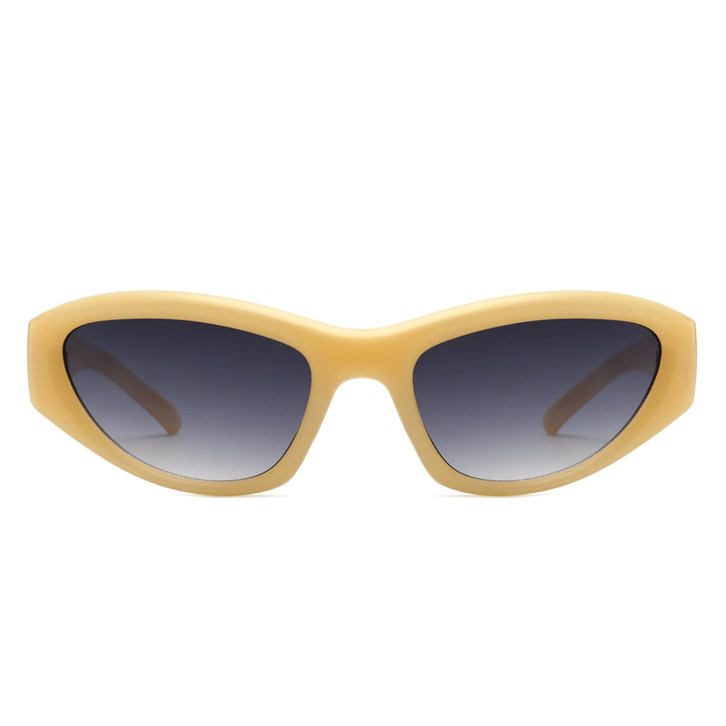 Starloft - Y2K Wrap Around Fashion Rectangle Sports Sunglasses-11