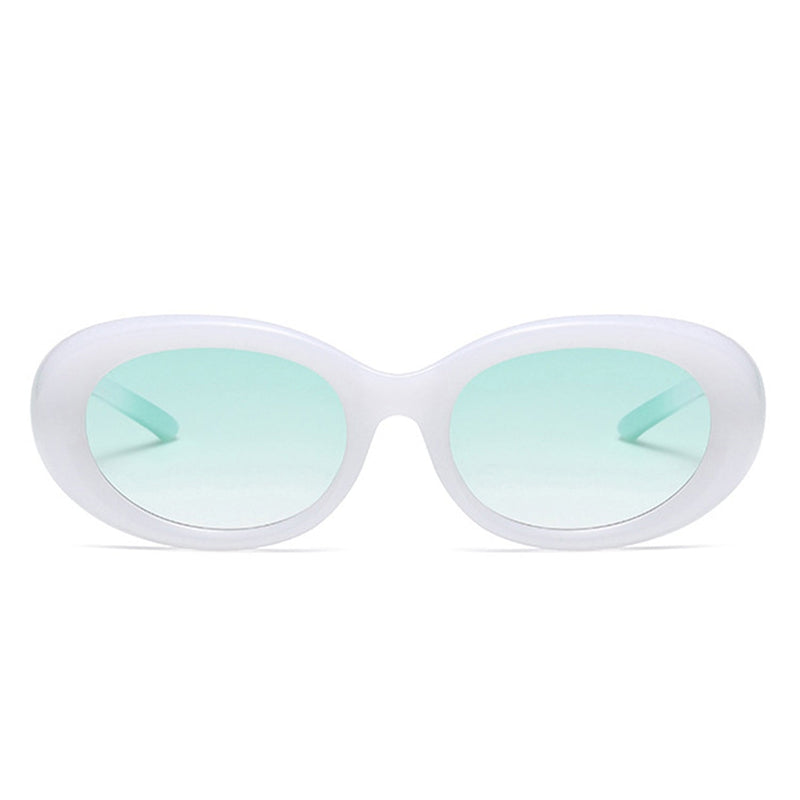 Mysticor - Oval Retro 90s Round Tinted Clout Goggles Sunglasses-10