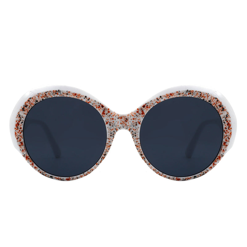 Cielarna Women Round Oversize Circle Chunky Fashion Sunglasses-10