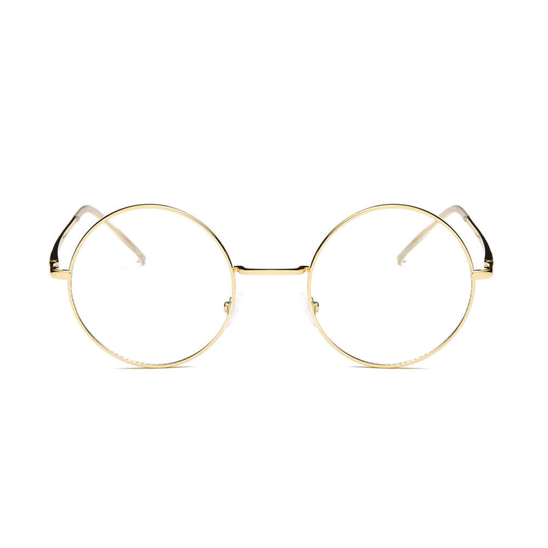 ABERDEEN | Round Clear Lens Metal Fashion Glasses Sunglasses Circle Eyewear-1