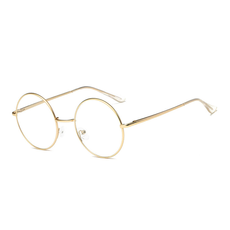 ABERDEEN | Round Clear Lens Metal Fashion Glasses Sunglasses Circle Eyewear-2