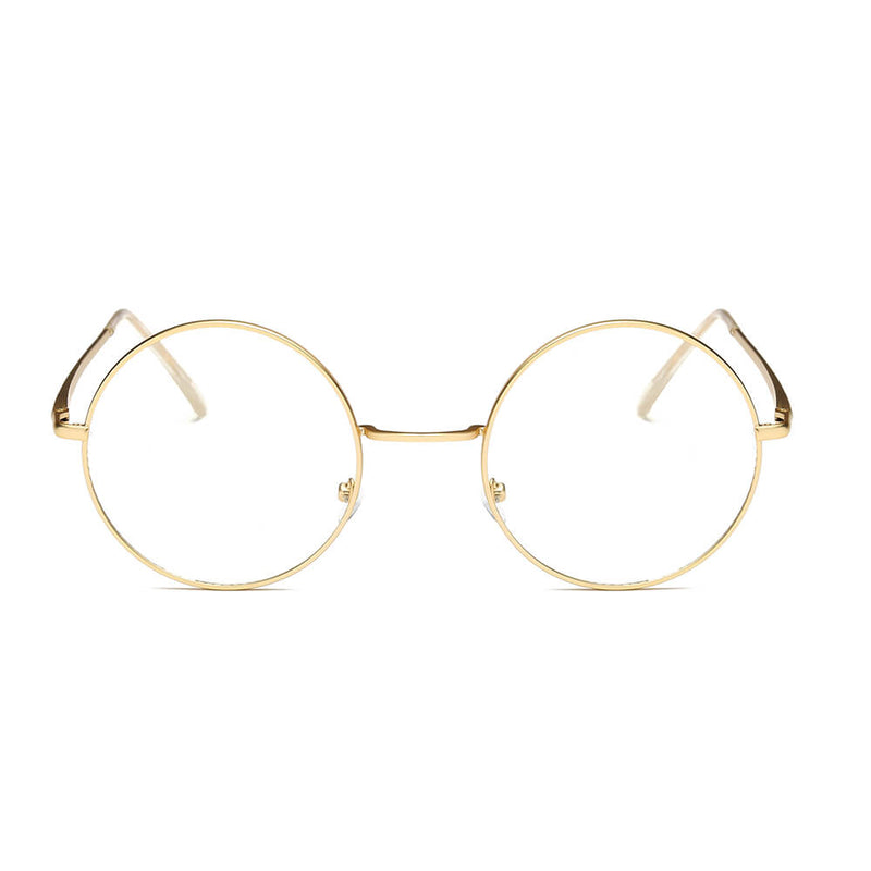ABERDEEN | Round Clear Lens Metal Fashion Glasses Sunglasses Circle Eyewear-3
