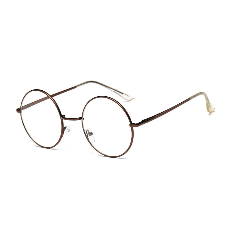 ABERDEEN | Round Clear Lens Metal Fashion Glasses Sunglasses Circle Eyewear-4