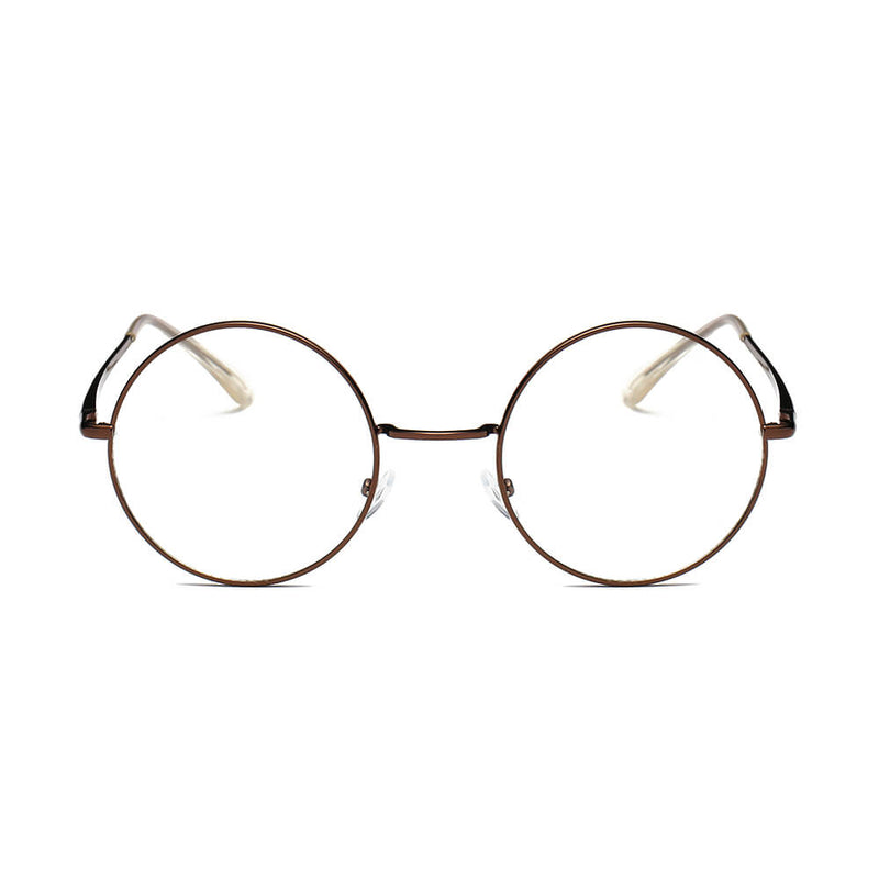 ABERDEEN | Round Clear Lens Metal Fashion Glasses Sunglasses Circle Eyewear-5