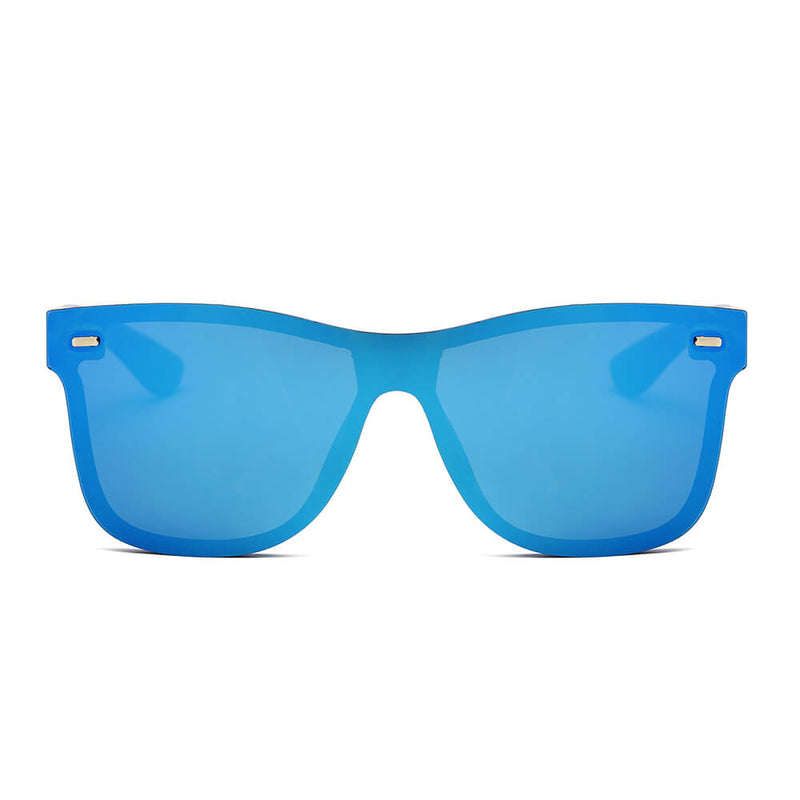 ALTO | Modern Colored Rim Men's Horn Rimmed Sunglasses-5