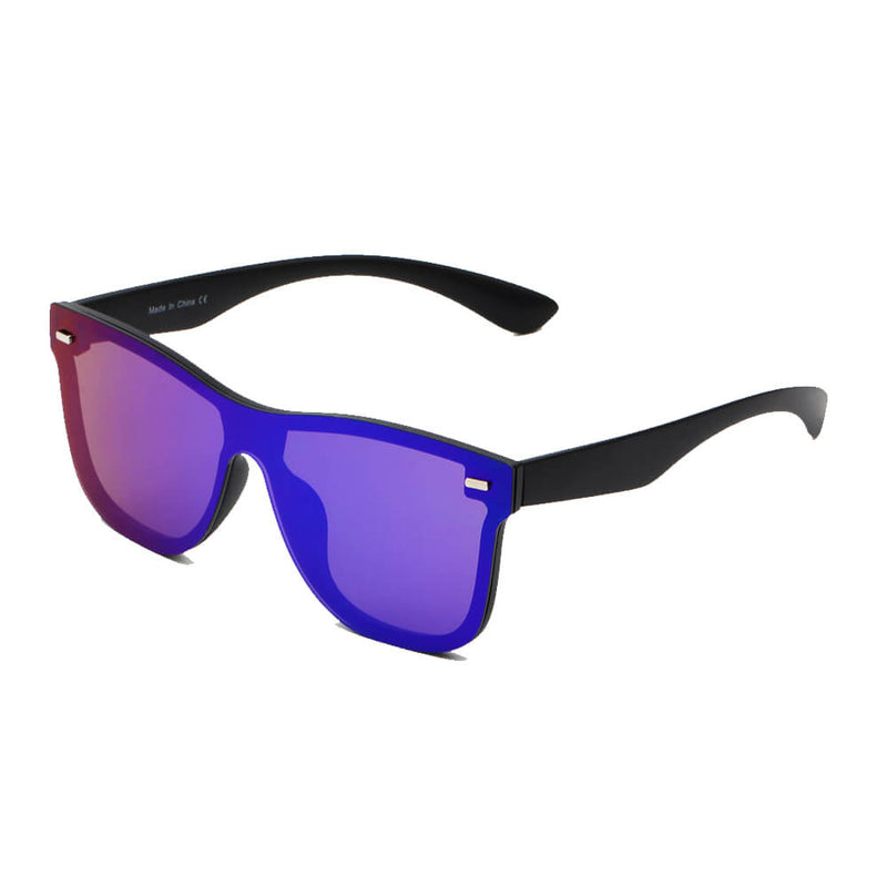 ALTO | Modern Colored Rim Men's Horn Rimmed Sunglasses-8