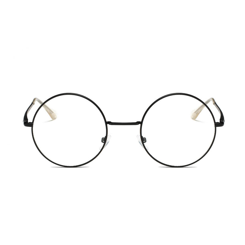 ABERDEEN | Round Clear Lens Metal Fashion Glasses Sunglasses Circle Eyewear-7