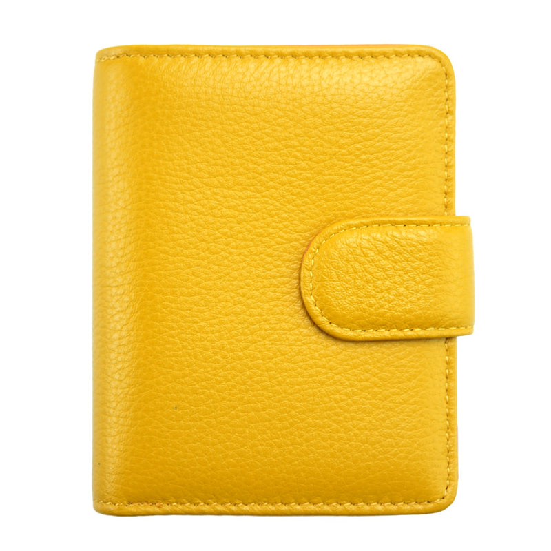Flora leather wallet-10
