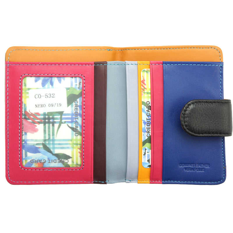 Flora leather wallet-6