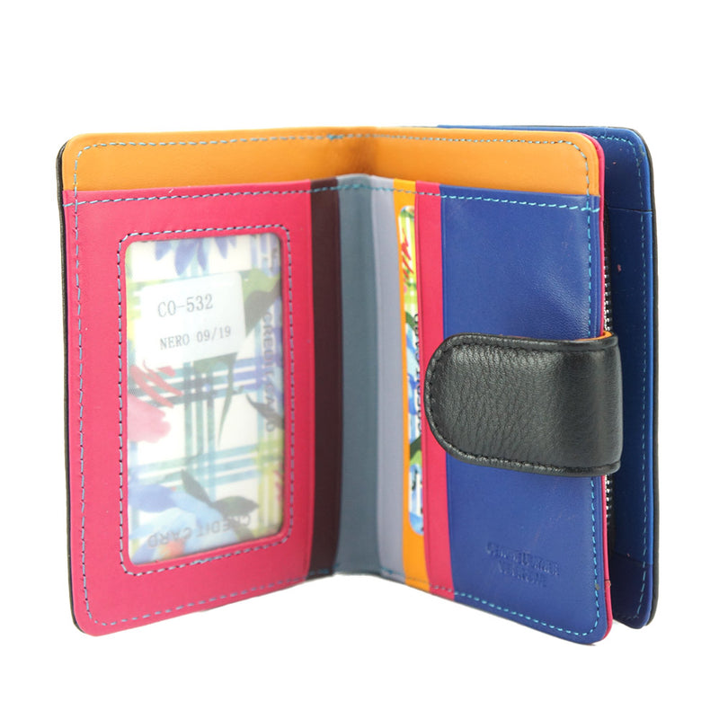 Flora leather wallet-7