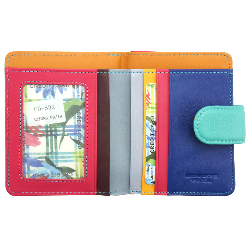 Flora leather wallet-0