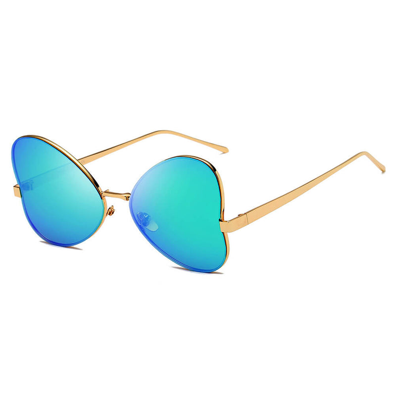 LINDSAY | Women Oversized Rounded Butterfly Fashion Sunglasses-2