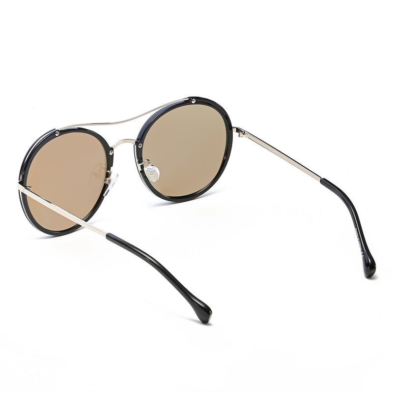 EMPORIA | Retro Polarized Lens Circle Round Sunglasses-12