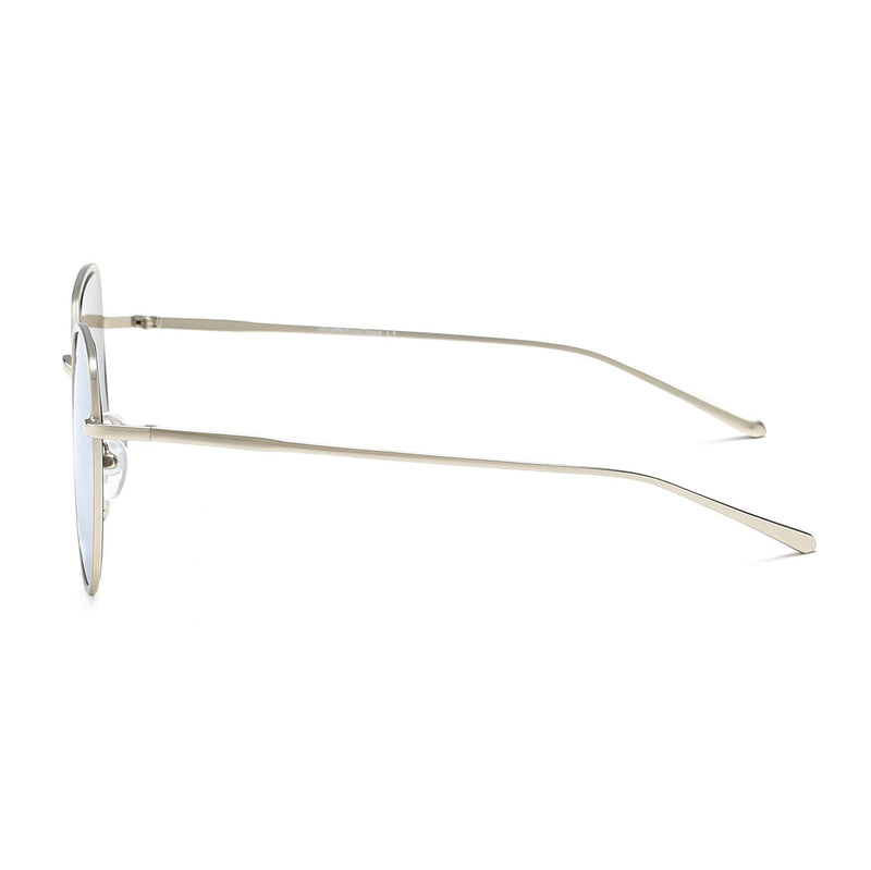 HERSHEY | Women's Flat Lens Metal Frame Cat Eye Sunglasses-11
