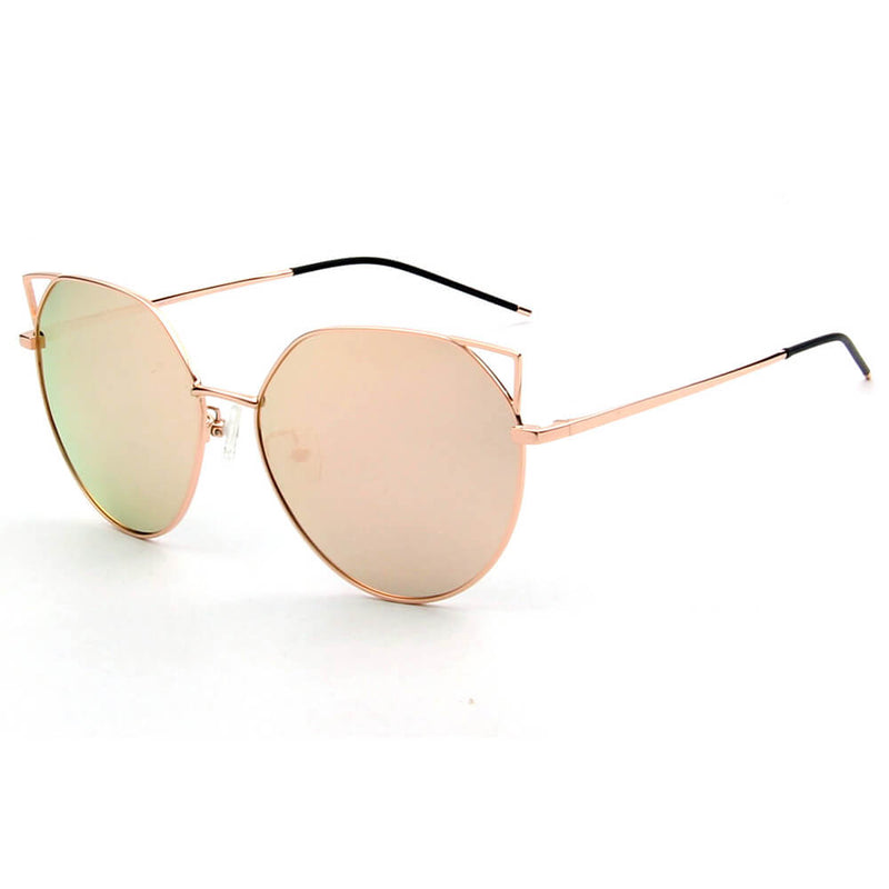PROVENCE | Women Polarized Round Cat Eye Sunglasses-3