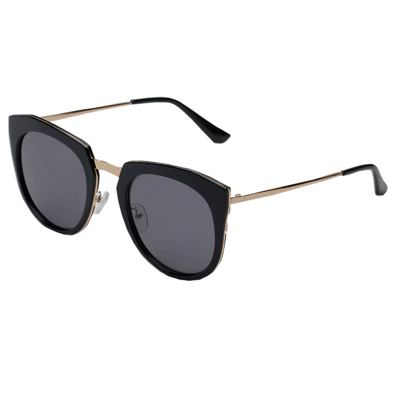 CALAIS | Women Round Cat Eye Polarized Sunglasses-1