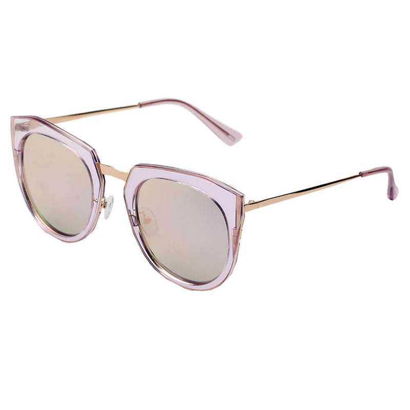 CALAIS | Women Round Cat Eye Polarized Sunglasses-0