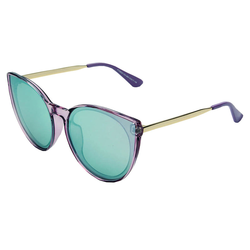 PRATO | Women Round Cat Eye Polarized Sunglasses-0