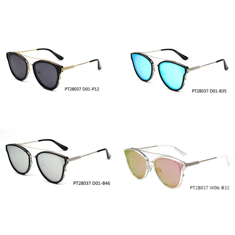 PODGORICA | Women Round Cat Eye Polarized Sunglasses-4