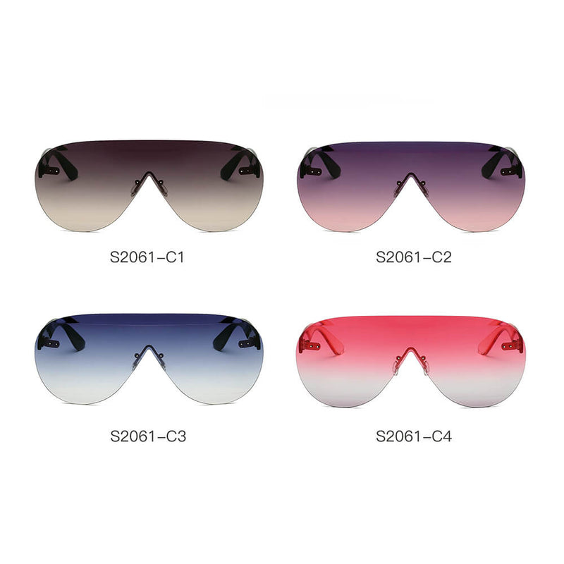 DESTIN | Women Oversized Aviator Fashion Sunglasses-9