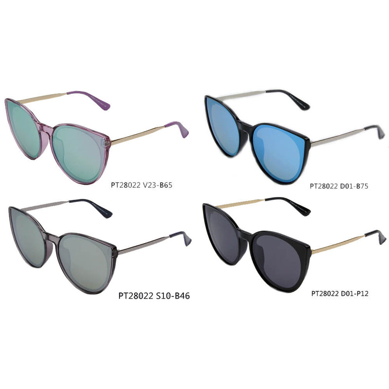 PRATO | Women Round Cat Eye Polarized Sunglasses-4