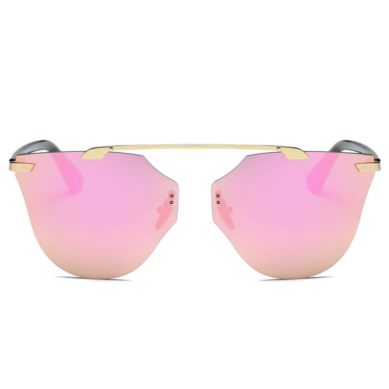 ALLEGAN | Women Round Cat Eye Sunglasses-7