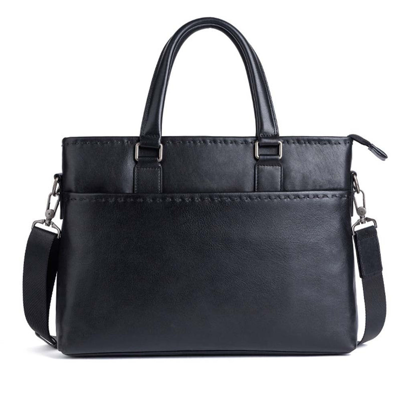 Mens Vintage Leather Buiness Briefcase Shoulder Cross Body Bag   2769-14