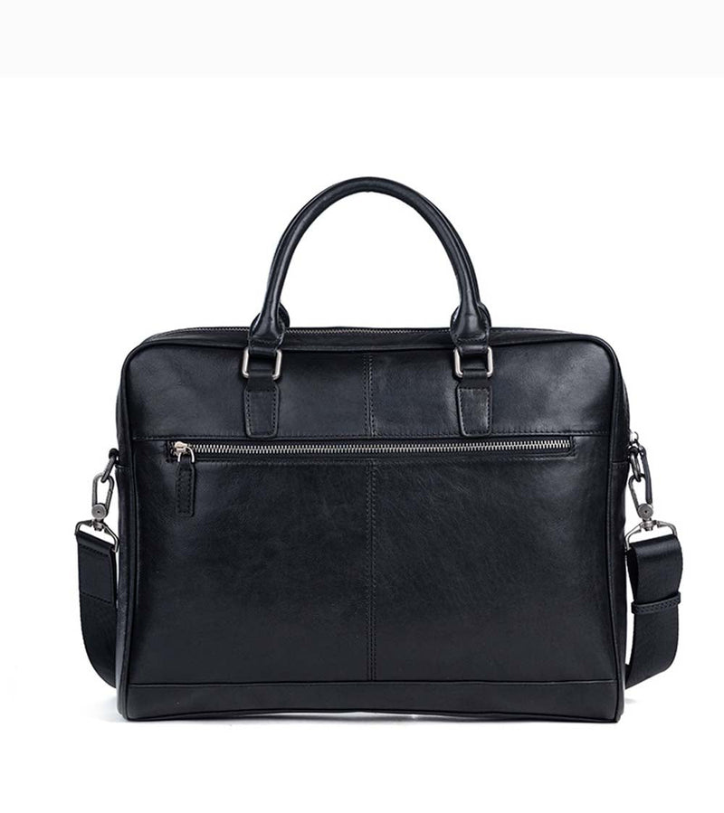 Mens Vintage Leather Buiness Briefcase Shoulder Cross Body Bag   2855-21