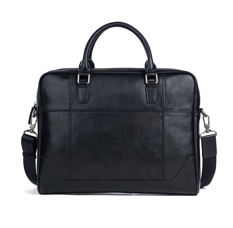 Mens Vintage Leather Buiness Briefcase Shoulder Cross Body Bag   2855-20