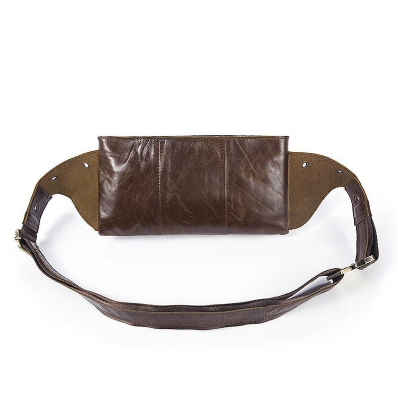 Rossie Viren  Vintage Brown Waist  Shoulder Bag-2