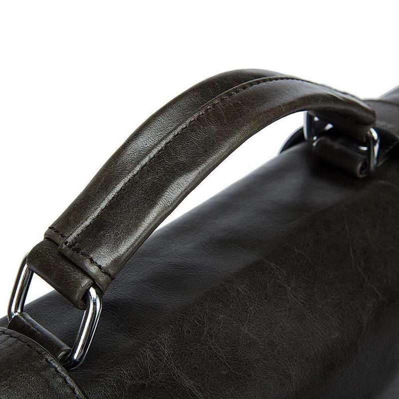 Rossie Viren Vintage Calfskin Leather Laptop/briefcase-7